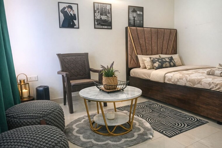 Living Room, baberpur mandi 2 Bedroom 585 Sq.Ft. Apartment In Baberpur Mandi Panipat 10122609