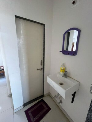 Bathroom in 2 BHK Apartment at Sargasan – for Rent