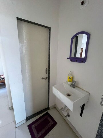 Bathroom in 2 BHK Apartment at Sargasan – for Rent