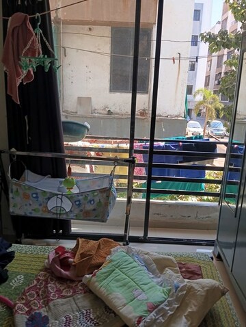 Balcony in 2 BHK Apartment at Sargasan – for Rent