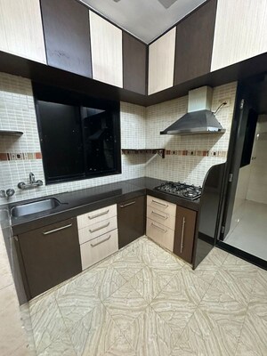 Kitchen in 3 BHK Apartment at Mumbai Central Suburbs – for Rent