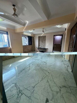 Living Room in 3 BHK Apartment at Mumbai Central Suburbs – for Rent