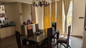 Dining area in 4 BHK Apartment at Banjara Hills – for Rent