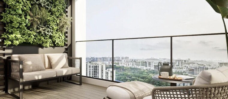Balcony, chandivali 4 Bedroom 2487 Sq.Ft. Apartment In Chandivali Mumbai 10122808