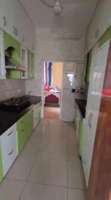 Kitchen in 3 BHK Apartment at Landcraft Golf Links, Pandav Nagar – for Rent