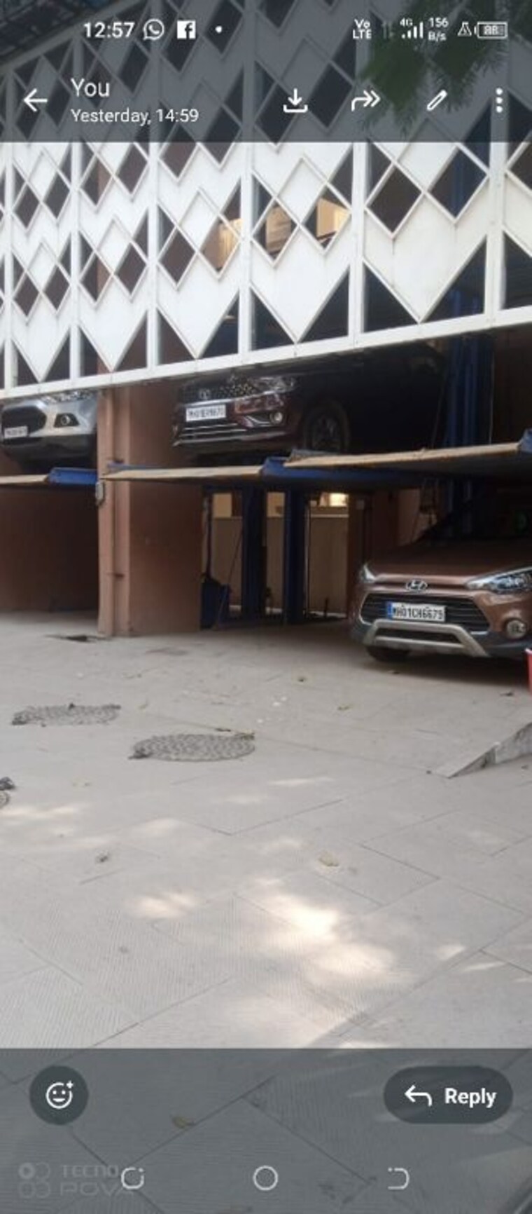  Parking, dadar east 1 Bedroom 450 Sq.Ft. Apartment In Dadar East Mumbai 10122899