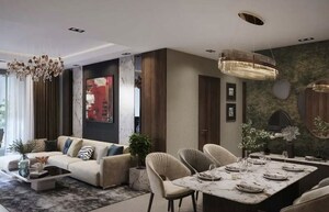 Living Room in 3 BHK Apartment at Powai – for Sale