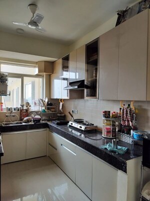 Kitchen in 3 BHK Apartment at Ansal Height 86, Sector 86 – for Rent