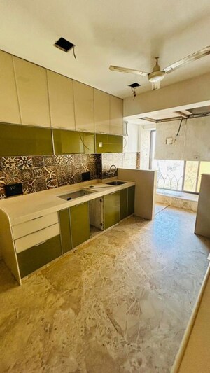 Kitchen in 1 BHK Apartment at Fair Deal Ocean 360, Walkeshwar – for Sale