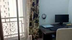Living Room in 2.5 BHK Apartment at Madhav Palacia, Ghodbunder Road – for Rent