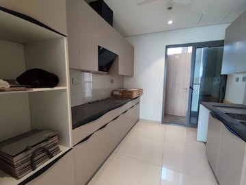 Kitchen in 4 BHK Apartment at Rustomjee Crown, Prabhadevi – for Rent