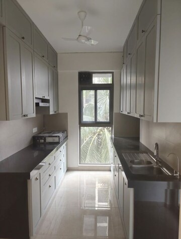 Kitchen in 3 BHK Apartment at Adani Ten BKC, Bandra East – for Rent