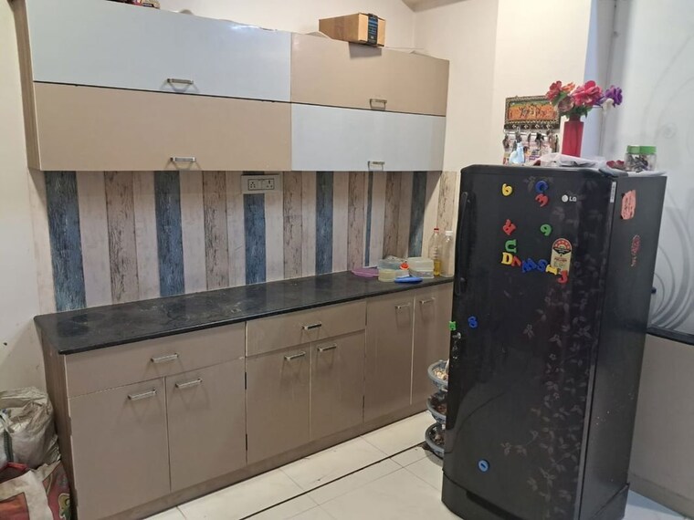 Kitchen, kudasan 3 Bedroom 1098 Sq.Ft. Apartment In Kudasan Gandhinagar 10122855