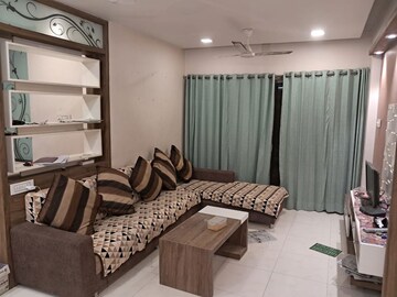Living Room in 3 BHK Apartment at Kudasan – for Sale