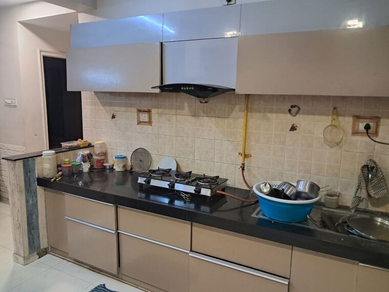 Kitchen, kudasan 3 Bedroom 1098 Sq.Ft. Apartment In Kudasan Gandhinagar 10122855