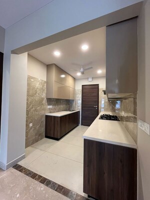 Kitchen in 3 BHK Builder Floor at Sector 45 – for Rent