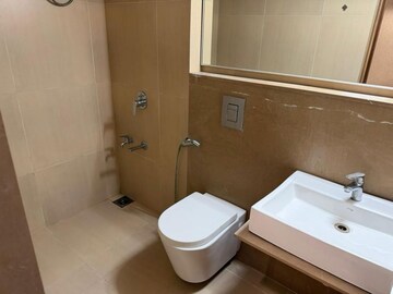 Bathroom in 3 BHK Apartment at Wakad – for Rent