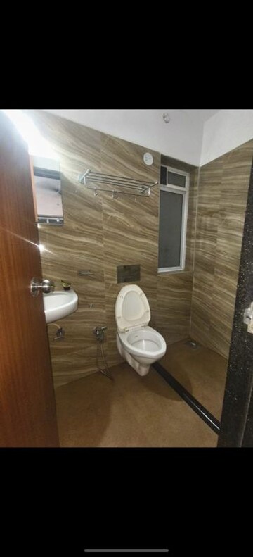 Bathroom in 1 BHK Apartment at Royal Oasis, Malad West – for Rent