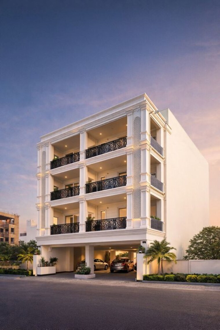 Exterior View, pyramid-spring-valley 3 Bedroom 1503 Sq.Ft. Builder Floor In Sohna Sector 35 Gurgaon 10123263