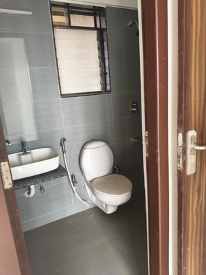Bathroom in 1 BHK Apartment at Regency Anantam, Dombivli East – for Rent