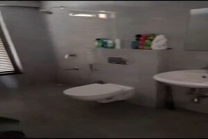 Bathroom in 2 BHK Apartment at Siddha Seabrook, Kandivali West – for Rent