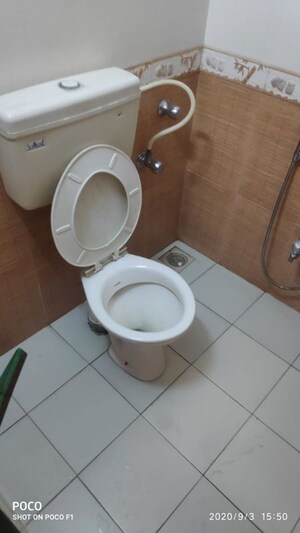 Bathroom in 2 BHK Apartment at Patel Heritage, Kharghar – for Rent