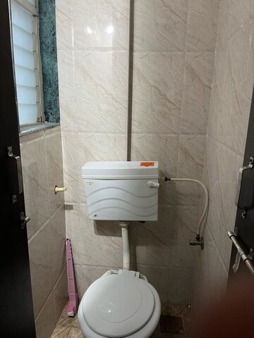 Bathroom in 1 BHK Apartment at Punawale – for Rent