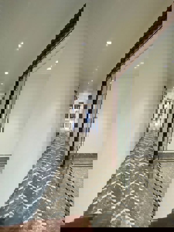 Building Lobby in 3 BHK Builder Floor at Panchsheel Enclave – for Rent