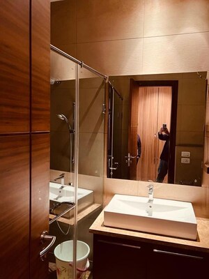 Attached Bathroom in 4 BHK Apartment at Panchsheel Park – for Sale