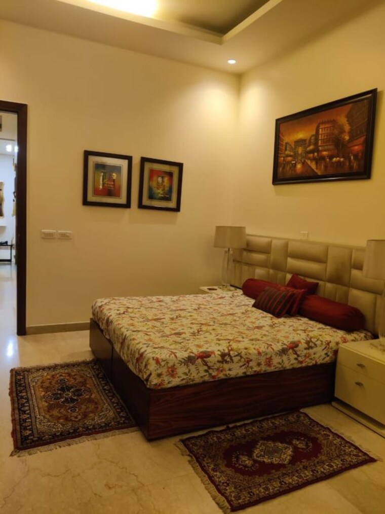 Bedroom, panchsheel park 4 Bedroom 4500 Sq.Ft. Apartment In Panchsheel Park Delhi 10123568