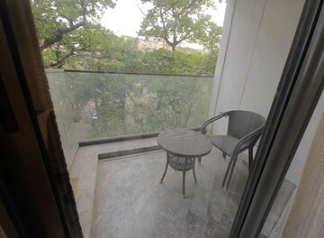 Balcony in 3 BHK Apartment at Rustomjee Seasons, Bandra East – for Rent