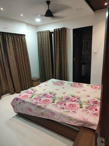 Bedroom in 3 BHK Apartment at Aagam Waves Surat, Choryasi – for Rent