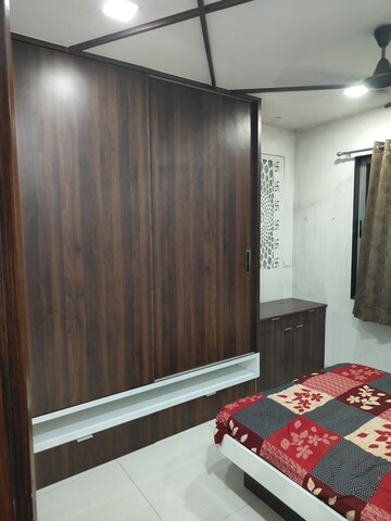 Bedroom in 3 BHK Apartment at Aagam Waves Surat, Choryasi – for Rent