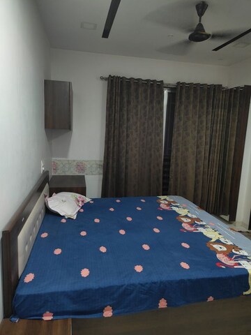 Bedroom in 3 BHK Apartment at Aagam Waves Surat, Choryasi – for Rent