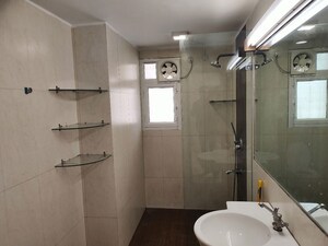 Bathroom in 3 BHK Apartment at Vasant Kunj – for Rent