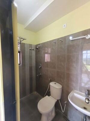 Bathroom in 2 BHK Apartment at DTC Southern Heights, Joka – for Rent