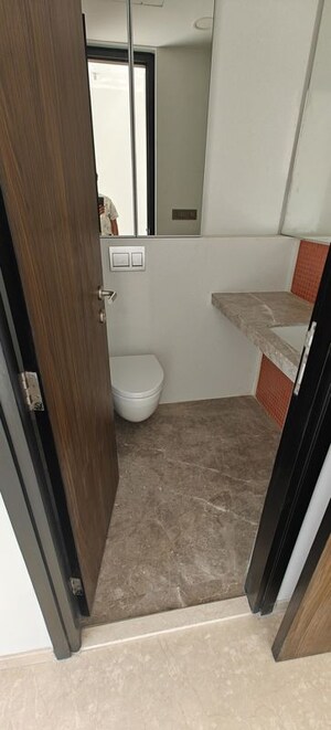 Bathroom in 3 BHK Apartment at Lodha The Park, Worli – for Rent