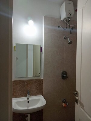 Bathroom in 2 BHK Apartment at Mittal Pebbles High Mont, Hinjewadi – for Rent