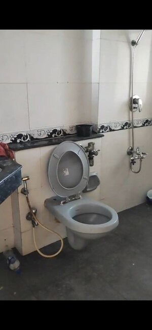 Attached Bathroom in 2 BHK Apartment at Raheja Interface Heights, Malad West – for Rent