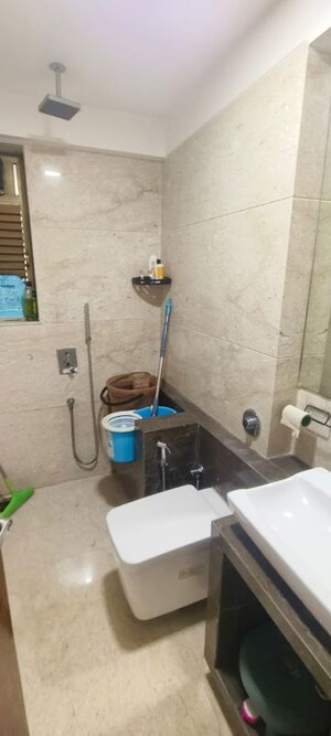 Bathroom in 3 BHK Apartment at Khar West – for Rent