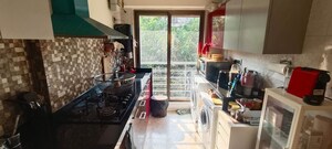 Kitchen in 3 BHK Apartment at Khar West – for Rent