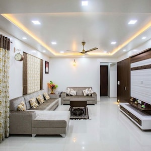 Living Room in 3 BHK Villa at Mundur – for Sale