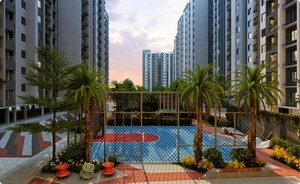 Swimming Pool in 2 BHK Apartment at Meda East Winds, Panathur – for Sale