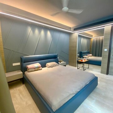 Master Bedroom in 4 BHK Apartment at Goregaon East – for Sale