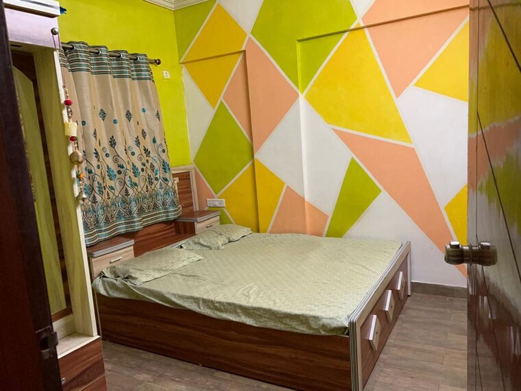 Bedroom, rahatani 1 Bedroom 650 Sq.Ft. Apartment In Rahatani Pune 10125241