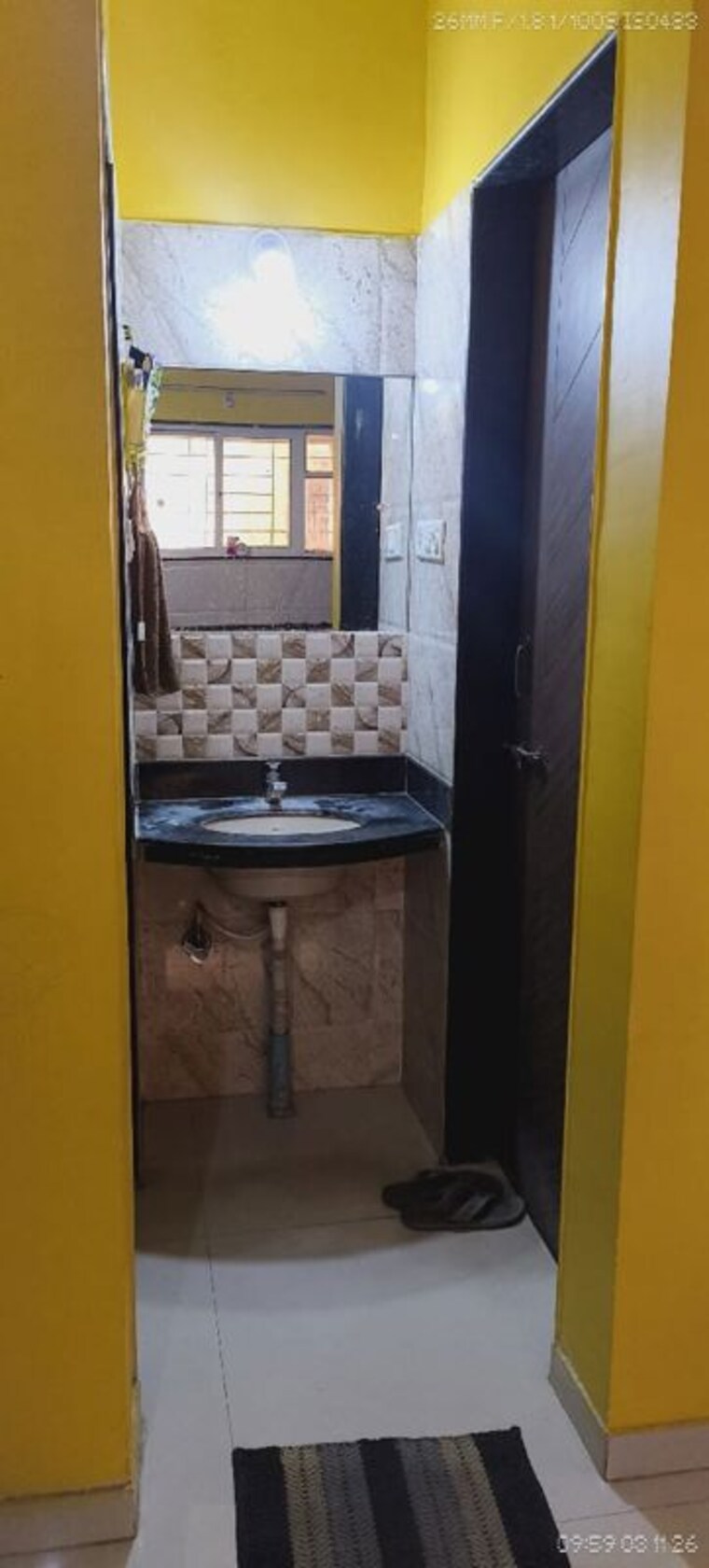 Bathroom, rahatani 1 Bedroom 650 Sq.Ft. Apartment In Rahatani Pune 10125241