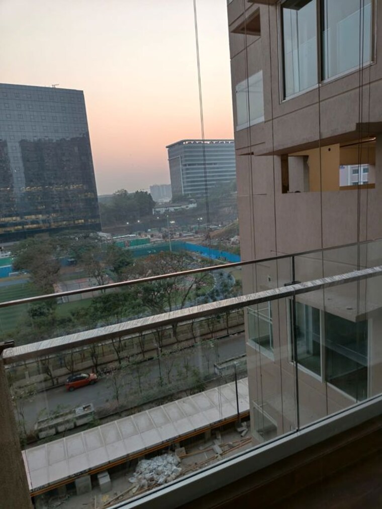 Balcony, lnt-elixir-reserve 2 Bedroom 650 Sq.Ft. Apartment In Powai Mumbai 10125091