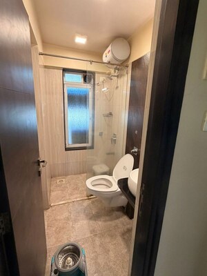 Bathroom in 2 BHK Apartment at Bandra West – for Rent