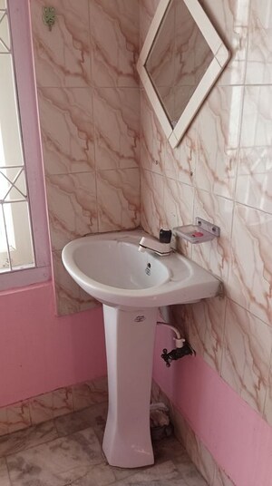 Bathroom in 1 BHK Villa at Christian Basti – for Rent