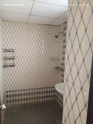 Bathroom in 3 BHK Apartment at Gaur City 2 – for Rent